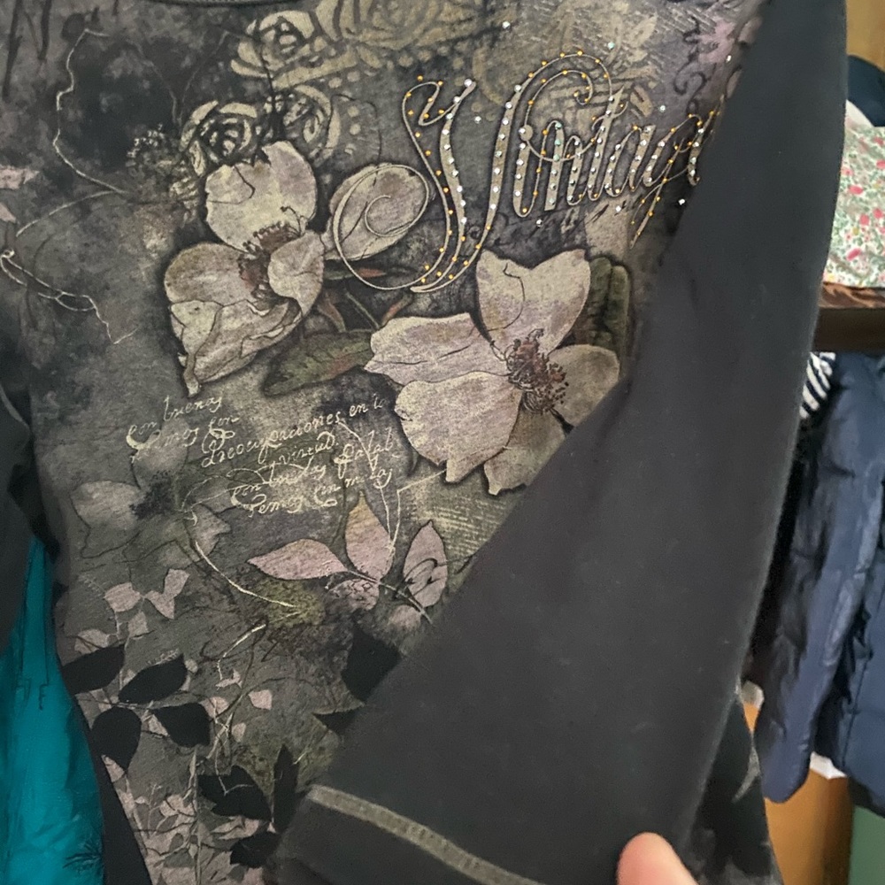 Vintage Rhinestone Shirt